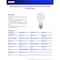 Feit Electric Feit Enhance A19 E26 (Medium) LED Bulb Bright White 40 Watt Equivalence 4 pk OM40/930CA10K/4 - alternate 5